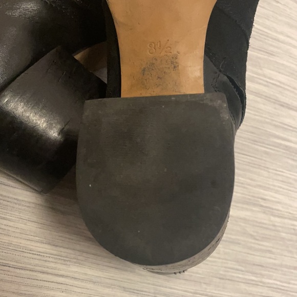 Madewell The Asher Boot in Suede & Leather, Black Sz 8.5 - Picture 11 of 12